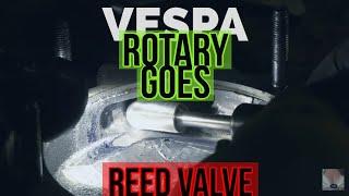 vespa: DESTROYING rotary valve 2go REED VALVE | FMP-Solid PASSion |