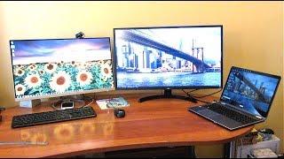 Compare Screen Real Estate | 2K and 4K Monitor | 27" vs 32" vs 1080 FHD | 2160 vs 1440 Resolution