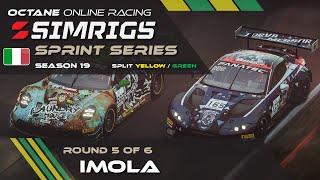 ACC Simrigs Sprint Series (S19) | Asia/Pacific | Wednesday (Split Yellow & Green) R5 - Imola