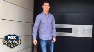 Ronaldo takes fans on a tour of his house