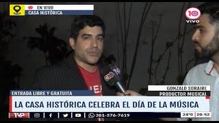 Entrevista en Canal 10 (Movil Noticiero TV Prensa) 22-11-22 - Gonzalo Soraire