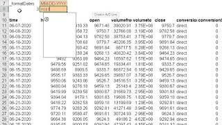 Using =CS.TIME to automatically refresh any Cryptocompare API Endpoint in Excel or Googlesheets