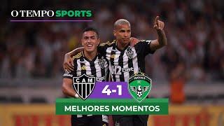 ATLÉTICO 4x1 MANAUS (AM) - Veja os MELHORES MOMENTOS da partida