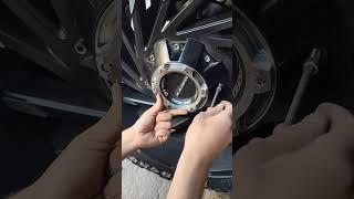 alloy wheels Allen key system##automobile