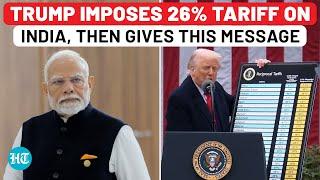 Trump’s Direct Message To PM Modi After Imposing 26% Tariff On India On ‘Liberation Day’ | US News