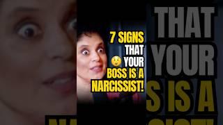 7 Signs You Work for a Narcissist! #doac #stevenbartlett #drramani #shorts #hack #narcissism