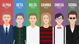 Six Male Personalities of Modern Men Explained: