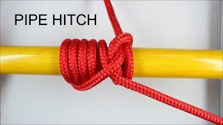 How To Tie The Pipe Hitch Knot