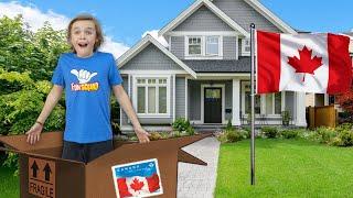 I Pretend to Send Myself Overseas to Canada! Funny Skit!