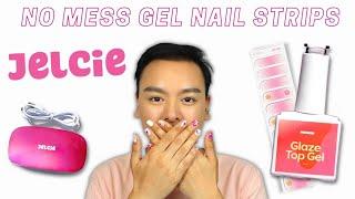  NO MESS NAIL POLISH! Jelcie Gellies Semicured Gel Nails Honest Review/Unboxing/Demo/ Pros & Cons