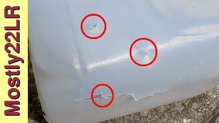 200 yards: segmented vs. hollow point (subsonic)