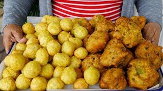 AUNTY JANG MAKES PHOLOURIE AND MANGO CHUTNEY!!