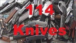 My knife collection 8/2019 Moje sbírka nožů Update