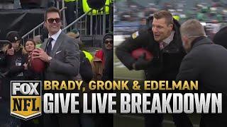 Tom Brady & Rob Gronkowski recreate & break down Jayden Daniels' strong play this postseason