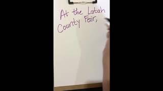 Demo Day - Latah County Fair - Saturday, Sept 14, 2019