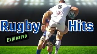 1 Minute and 20 Seconds of HUGE RUGBY HITS