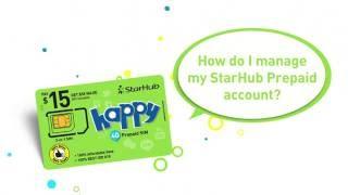 Guide to StarHub Happy Prepaid App