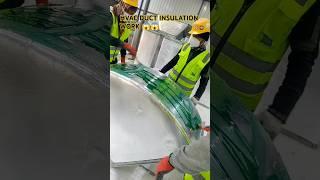 Duct insulation work#shorts#hvac#youtuibe#video#