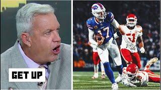 GET UP | Josh Allen is the BEST player in the League! - Rex Ryan on Bills beat Mahomes, Chiefs 30-21