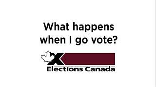 What Happens When I Go To Vote At The Polling Station? | Elections Canada