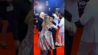 شيرين رضا ومينا مسعود⭐️ يلفتوا الأنظار علي ريد كاربت العرض الخاص لفيلم "في عز الضهر " ️