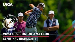 2024 U.S. Junior Amateur Highlights: Semifinal | Watts vs. Leng and Gutschewski vs. Chang