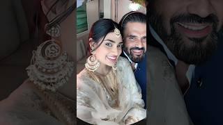 Sunil Shetty with his daughter Athiya Shetty #athiyashetty #shorts #ytshorts