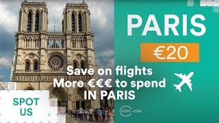 Get a cheap flight to PARIS from Kiwi.com