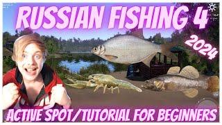 Russian Fishing 4 Active spot/Tutorial For Beginners