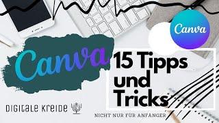 15 Canva Tipps und Tricks | Tutorial für Canva Beginner