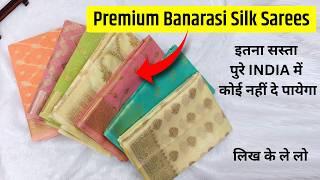 banarasi saree - different types of banarasi sarees with price | banarasi silk sarees