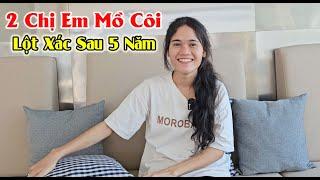 Bất Ngờ Cuộc Sống 2 Chị Em Mồ Côi Khuy & Lâm Ăn Cơm Với  Muối Ớt LỘT XÁC sau 5 Năm.