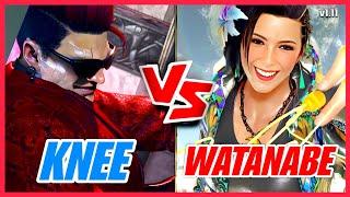 Tekken 8 Knee (Bryan) vs Watanabe (Azucena)  Ranked Matches Replays