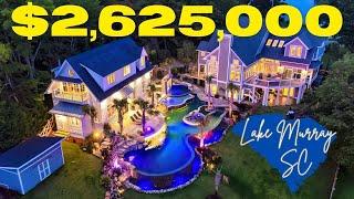 Million Dollar Pool on Lake Murray | 220 Old Forge Road, Chapin, SC | Offered for $2,888,888