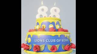 Congratulations Lions Club of Kona- 88th Charter Anniversary