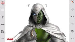 Hulk + Moon Knight | Fusion Art | Marvel Superheroes Fan Art