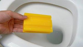 Putting a bar of soap in the toilet is awesome How to put soap in the toilet to deodorize     ！。