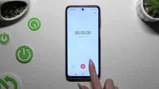 Xiaomi Redmi Note 9s - How to Record Sounds | Use Sound Recorder