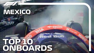 Top 10 Onboards | 2024 Mexico City Grand Prix | Qatar Airways