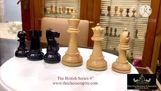 The British Staunton series - exclusive chess set chess manufacturing-The Chess Empire