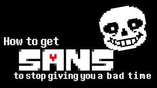 Undertale - Sans Fight Strategies and Tips