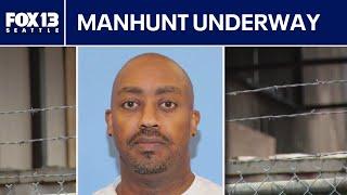 Search underway for domestic violence suspect after fire in WA | FOX 13 Seattle