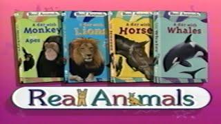 REAL ANIMALS VIDEO LIBRARY (1995) — KidVision [VHS Rip / Digitization] Children's Home Media Catalog
