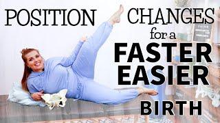 How to Use Positions for an Easier, Faster Labor | Sarah Lavonne