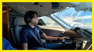 Challenger 300 | SNA to VNY With ATC Audio Uncut