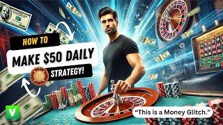 MAKE $50 DAILY IN 5 MINUTES USING THIS ROULETTE STRATEGY...