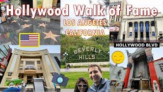 LOS ANGELES VLOG: HOLLYWOOD BLVD + WALK OF FAME, BEVERLY HILLS, RODEO DRIVE, LOS ANGELES, CA 