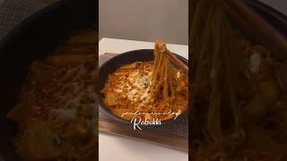 Rabokki   (tteokbokki + ramen) || easy korean street food #shorts #food #cooking