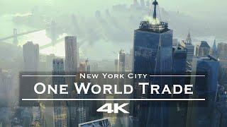 One World Trade Center - New York City, USA  - by drone [4K]