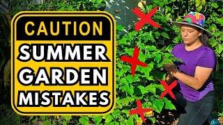 Top 5 Summer Gardening Mistakes & How to Avoid Them